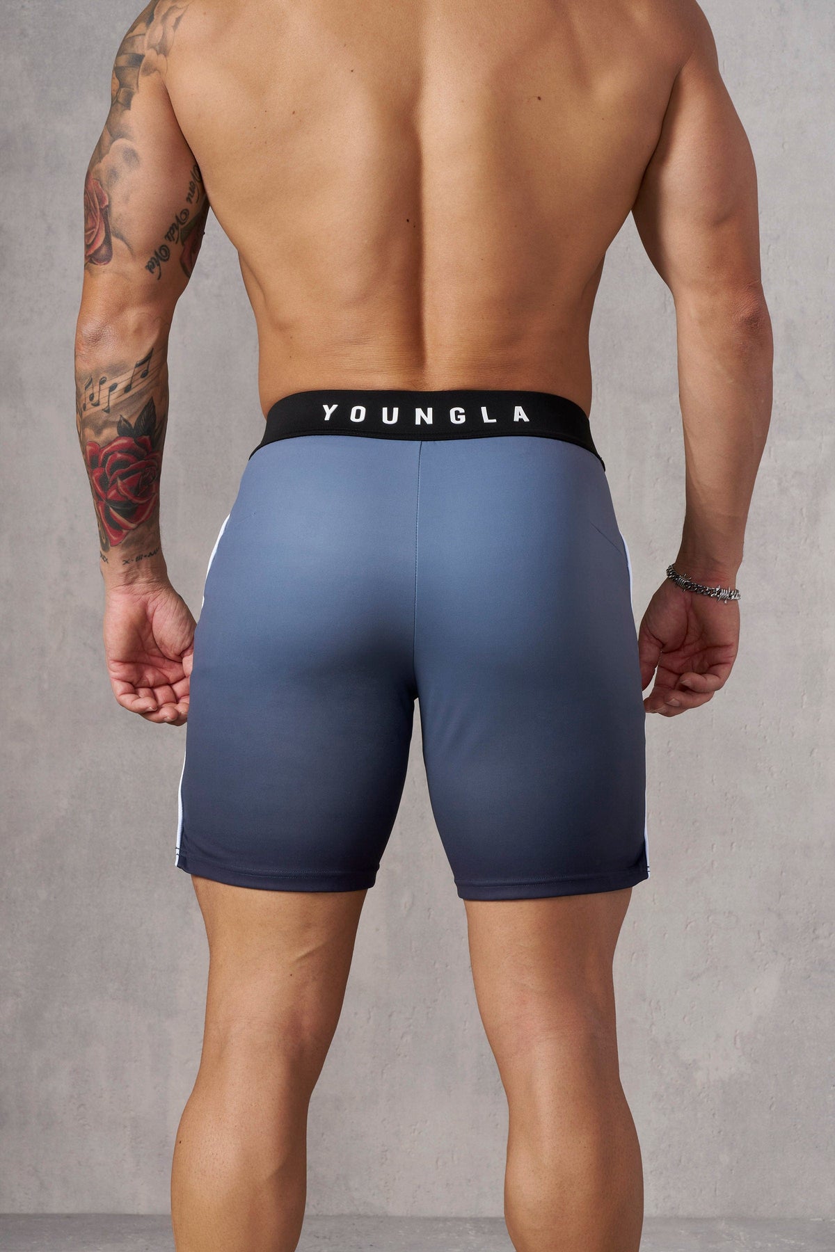 1067 - Men's physique Stage Shorts