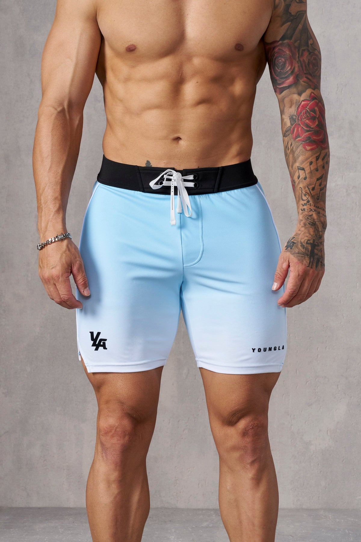 1067 - Men's physique Stage Shorts