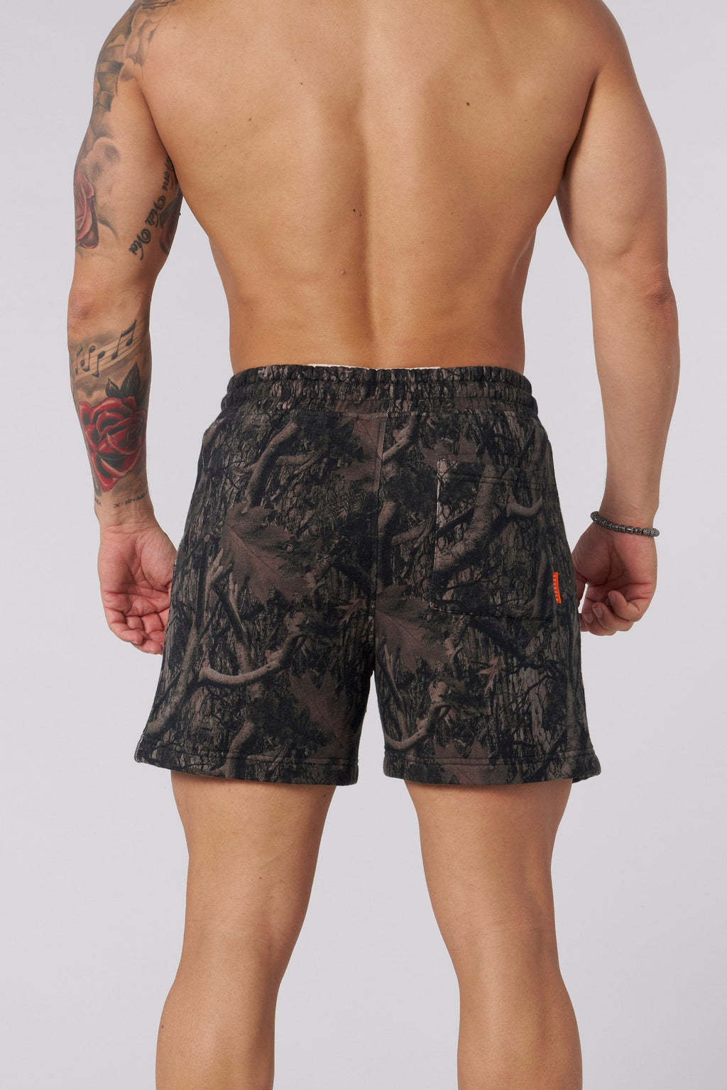 1118 - Tree Camo Cotton Shorts