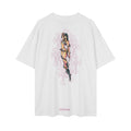 Chrome Hearts-Style Floral Cross Thorn Girls' T-shirt 2617