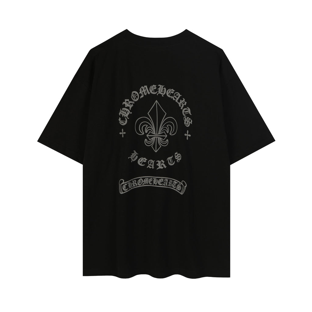 Chrome Hearts Iris Emblem Reflective Printed T-shirt 2621