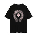Chrome Hearts Classic Horseshoe Logo Embroidered T-shirt TB32