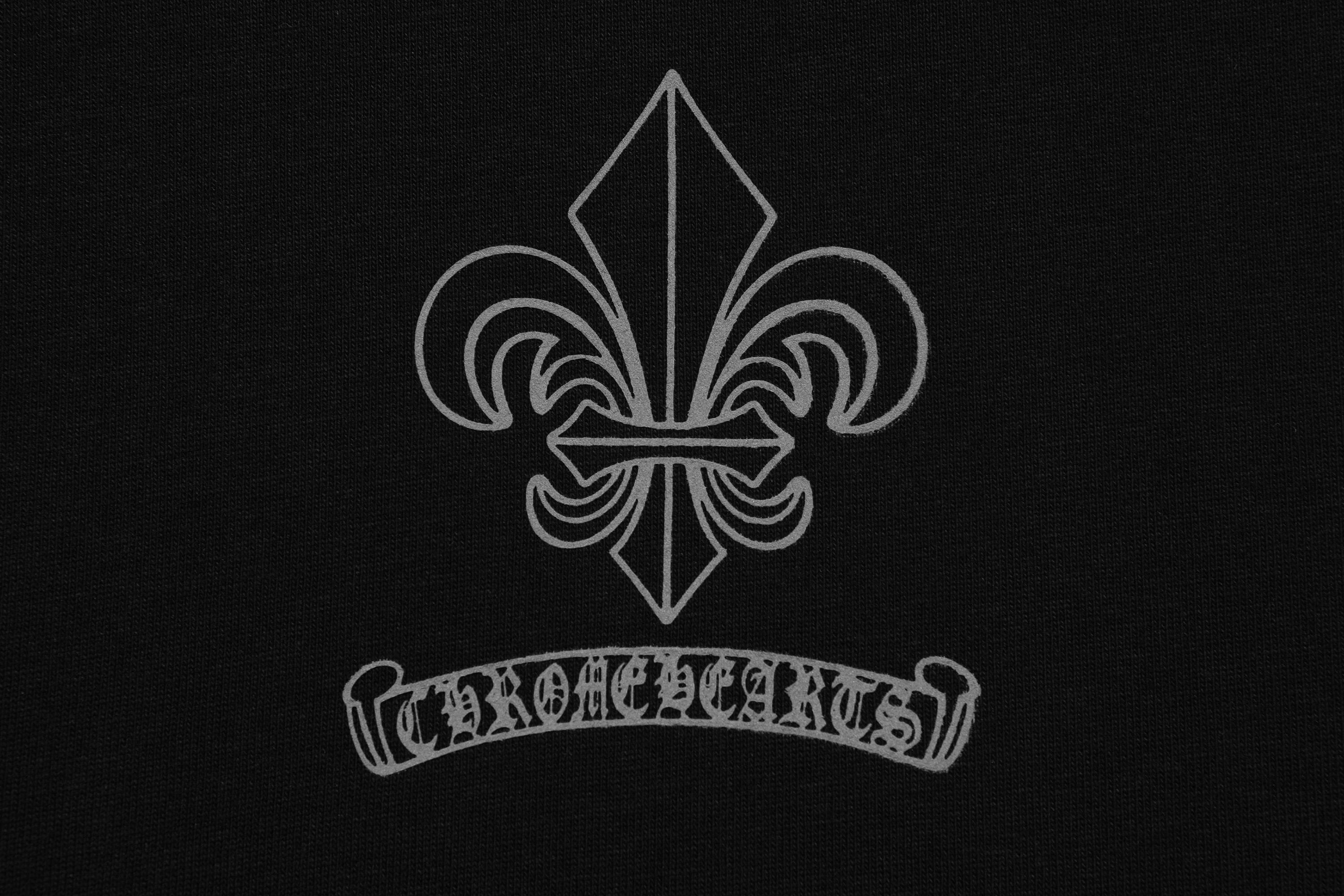 Chrome Hearts Iris Emblem Reflective Printed T-shirt 2621