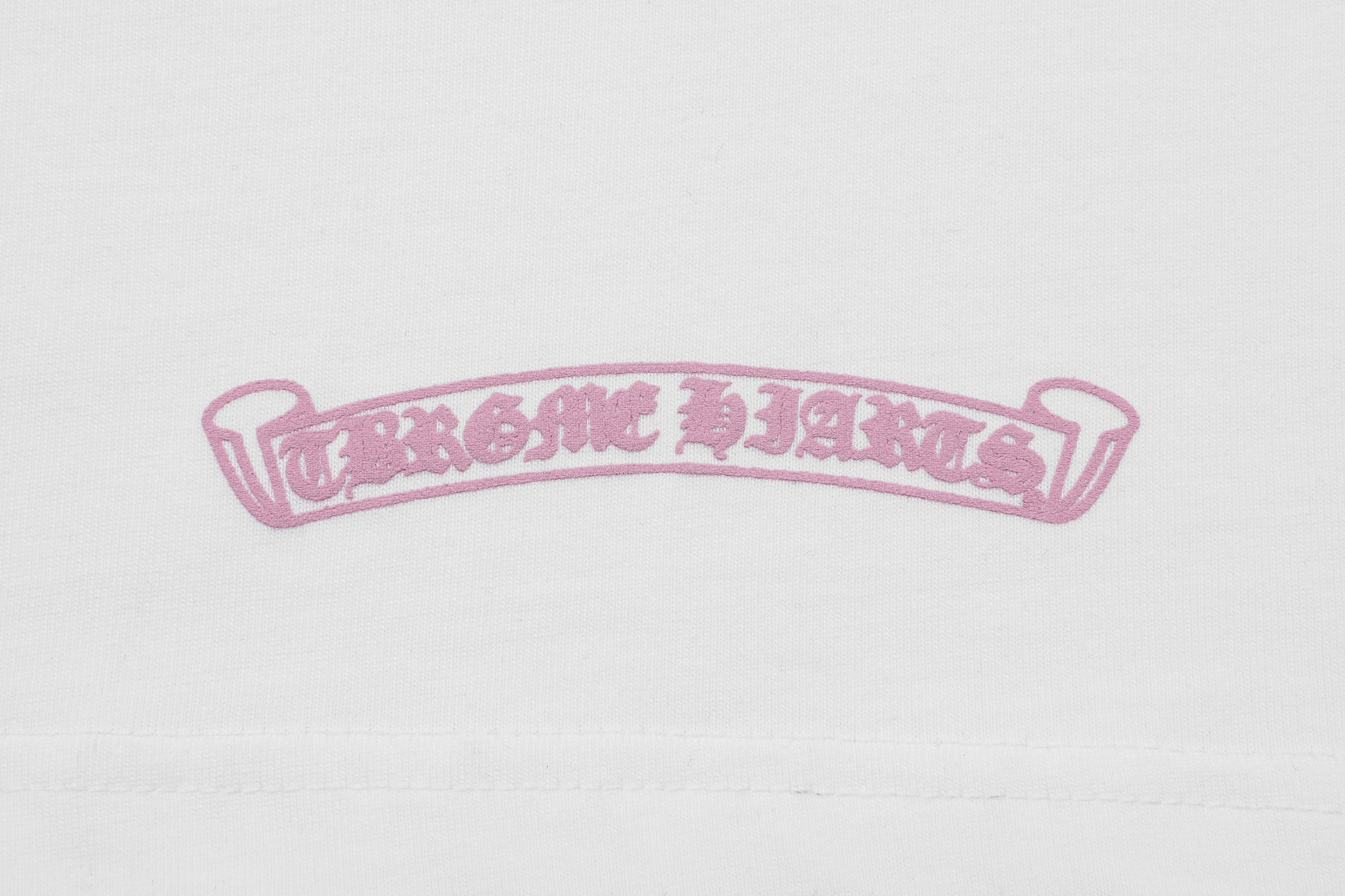 Chrome Hearts-Style Floral Cross Thorn Girls' T-shirt 2617