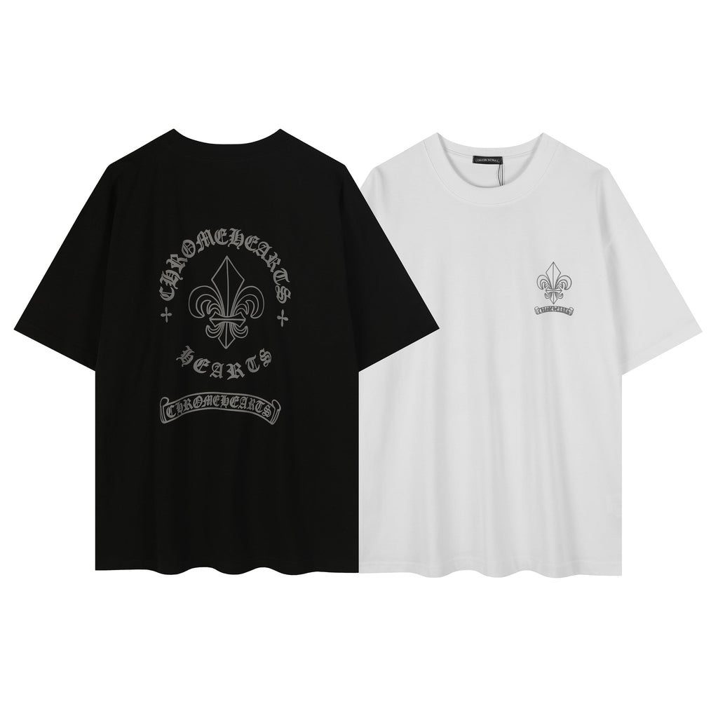 Chrome Hearts Iris Emblem Reflective Printed T-shirt 2621