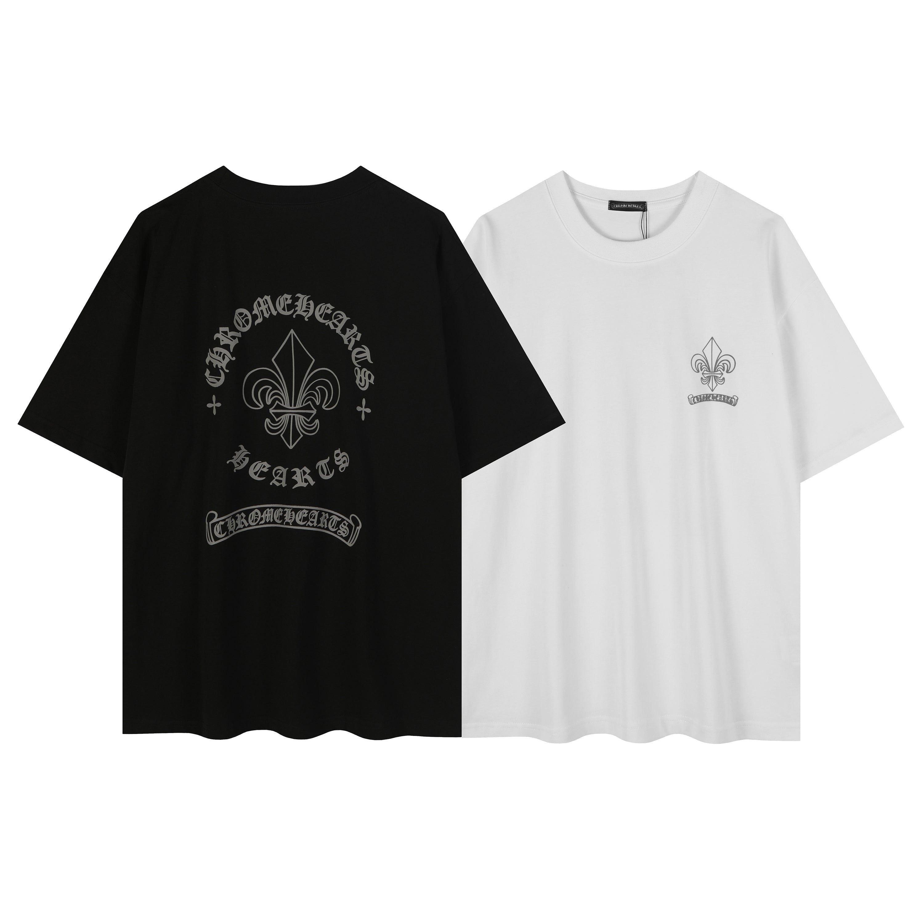 Chrome Hearts Iris Emblem Reflective Printed T-shirt 2621