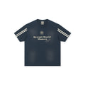 Boneless Spray Print T-Shirt 'Navy'