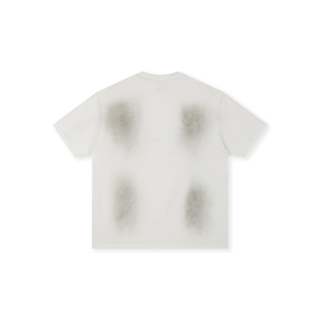 Boneless Spray Print T-Shirt 'White'