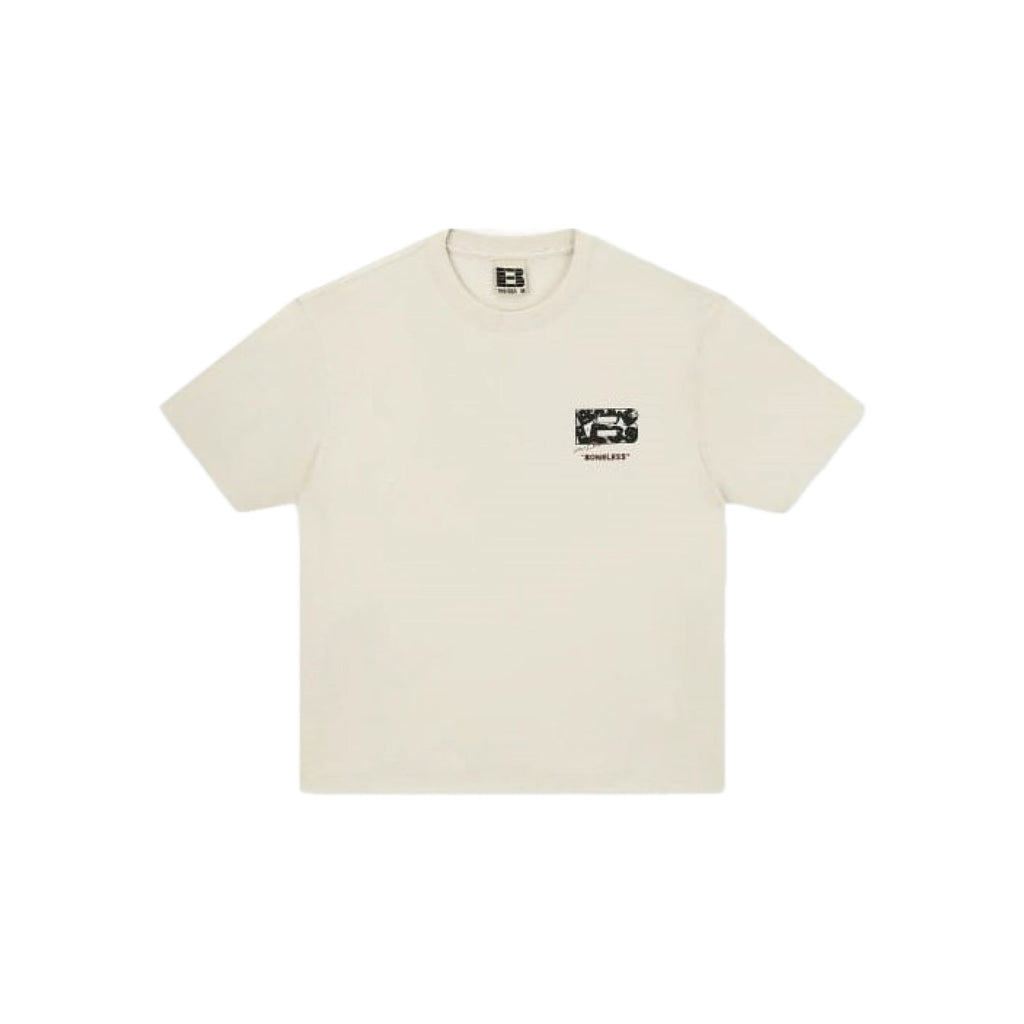 Boneless Fun Lettering SS T-Shirt 'Beige'