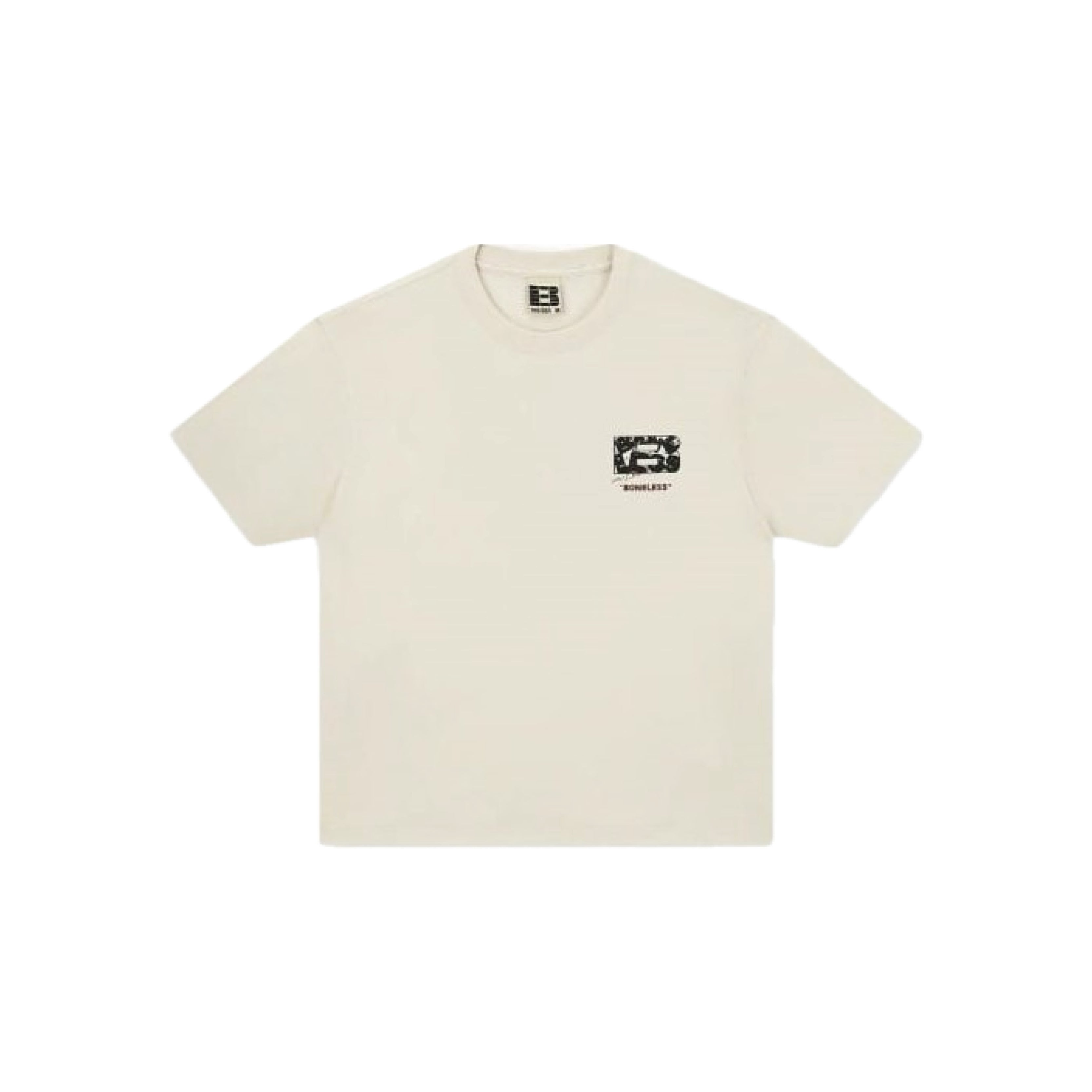 Boneless Fun Lettering SS T-Shirt 'Beige'