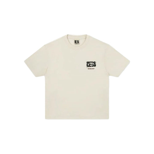 Boneless Fun Lettering SS T-Shirt 'Beige'