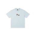 Boneless 3D Embroidered Puppy T-shirt 'Haze Blue'