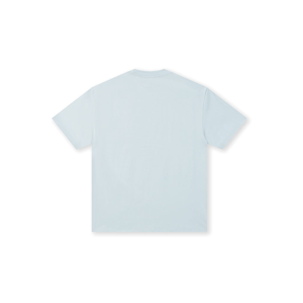 Boneless 3D Embroidered Puppy T-shirt 'Haze Blue'