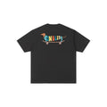 Boneless Skateboarding Dog Print SS T-Shirt 'Black'