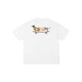 Boneless Skateboarding Dog Print SS T-Shirt 'Cream'