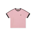 Boneless Puppy Embroidered T-Shirt 'Pink'