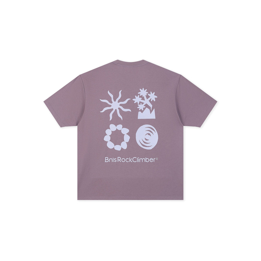 Boneless Outdoor Sports and Leisure T-Shirt 'Purple'