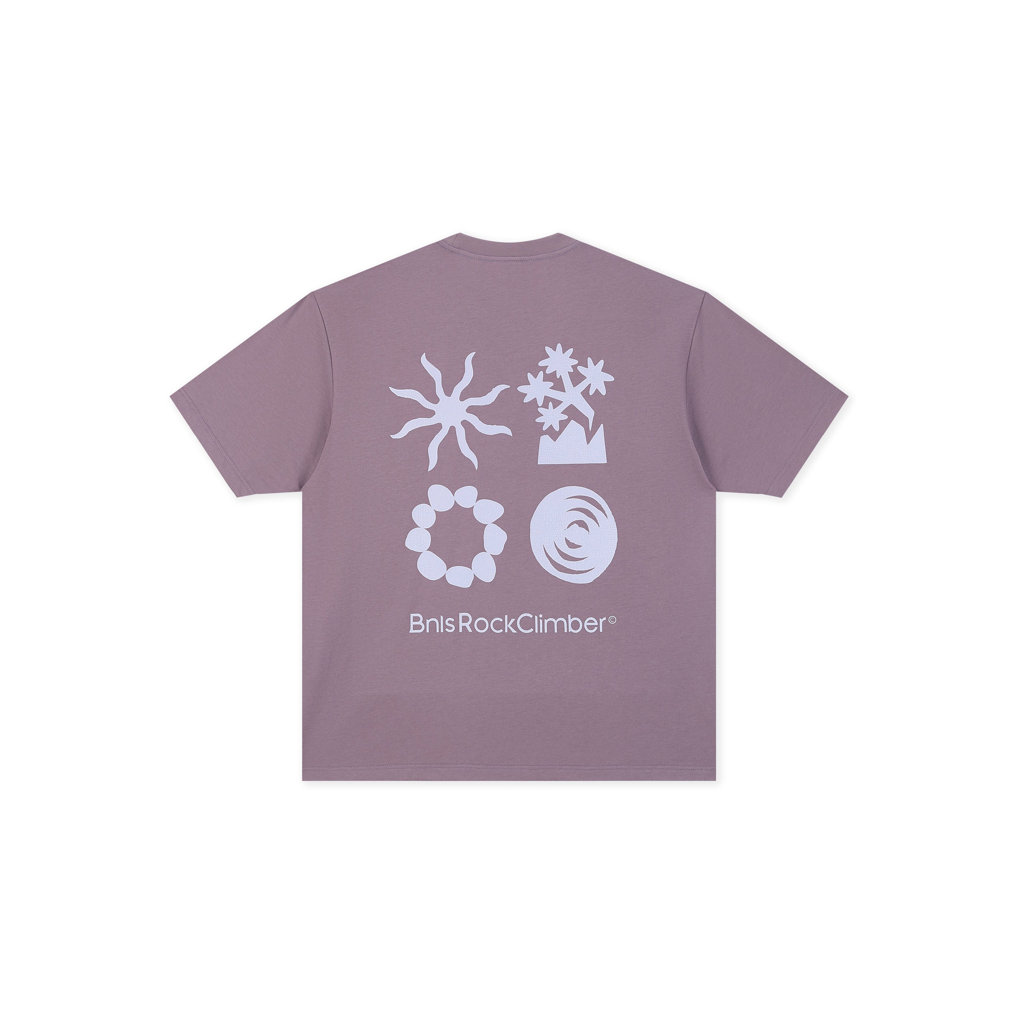 Boneless Outdoor Sports and Leisure T-Shirt 'Purple'