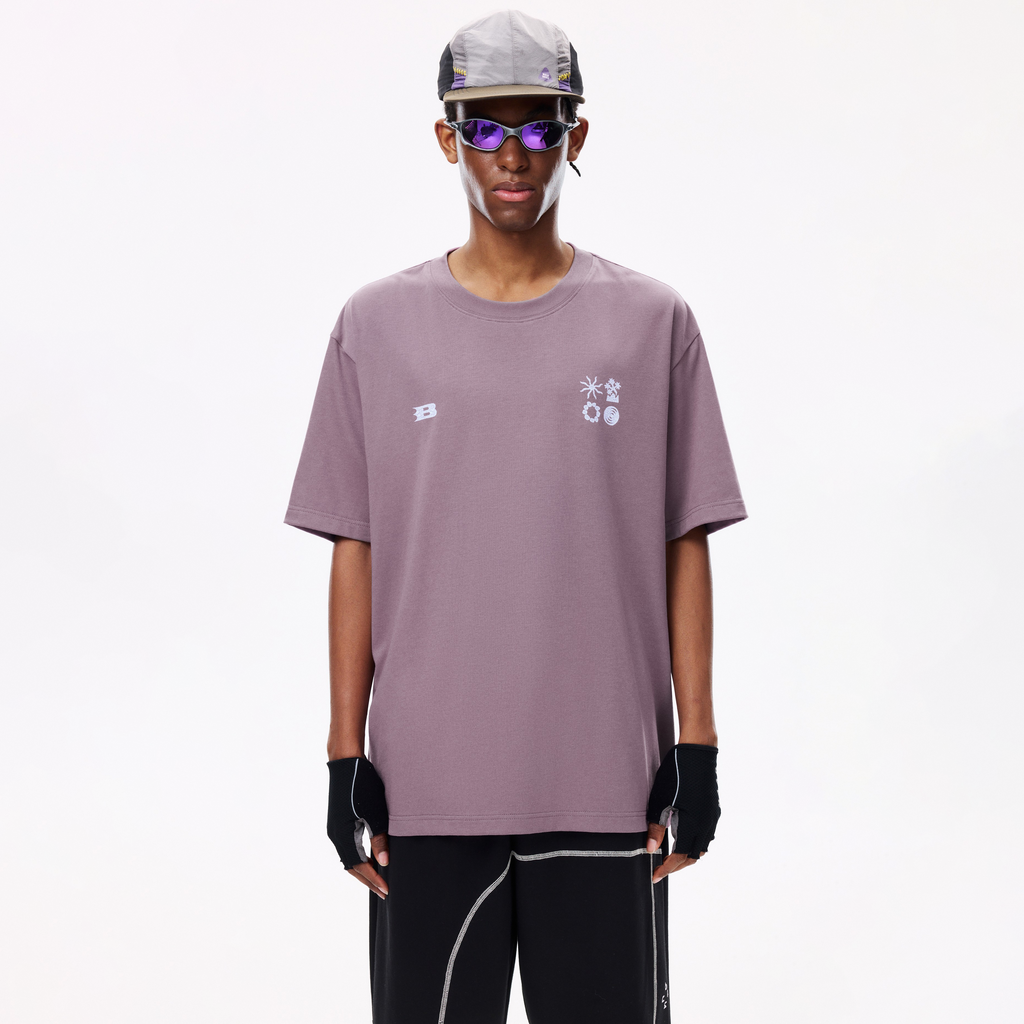 Boneless Outdoor Sports and Leisure T-Shirt 'Purple'