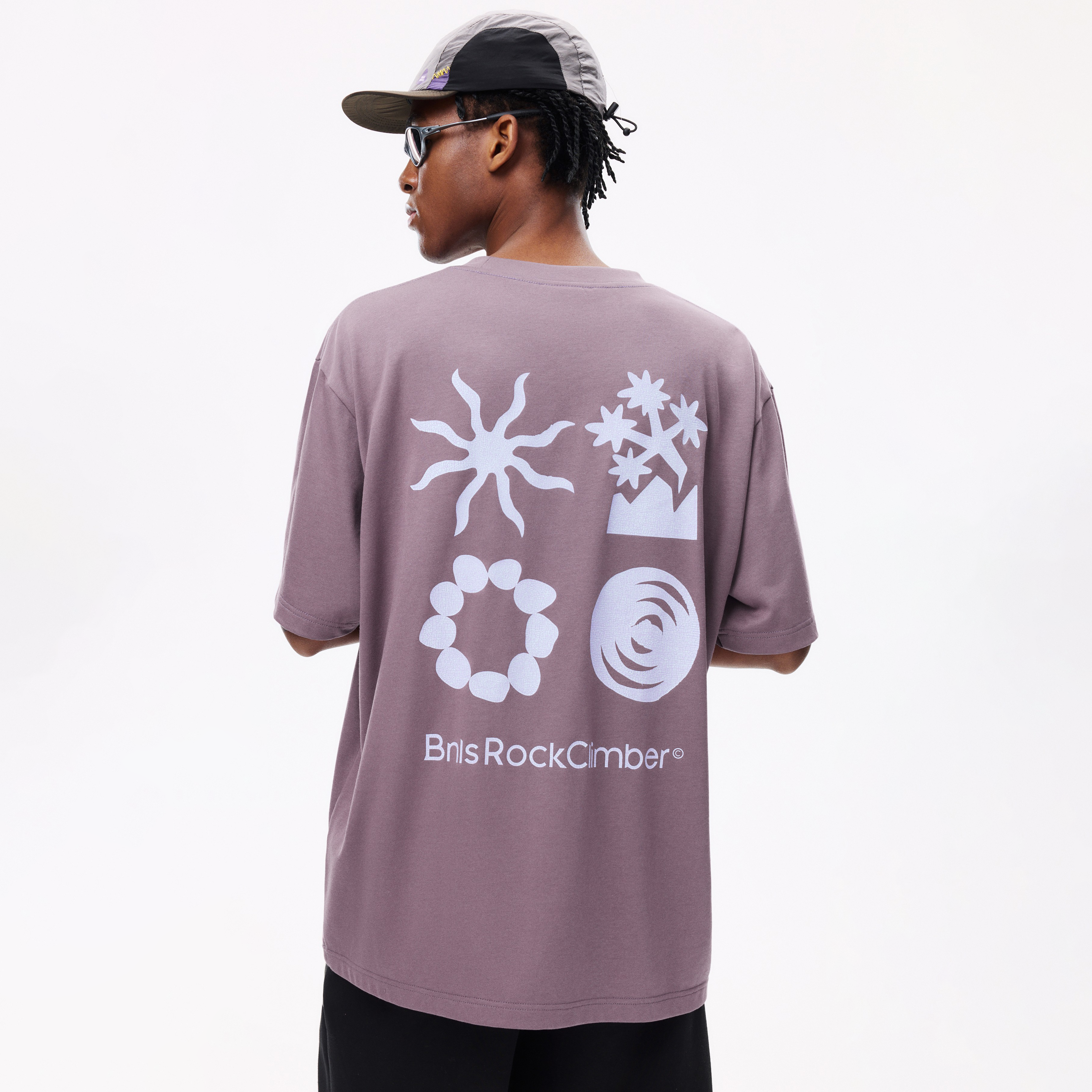 Boneless Outdoor Sports and Leisure T-Shirt 'Purple'