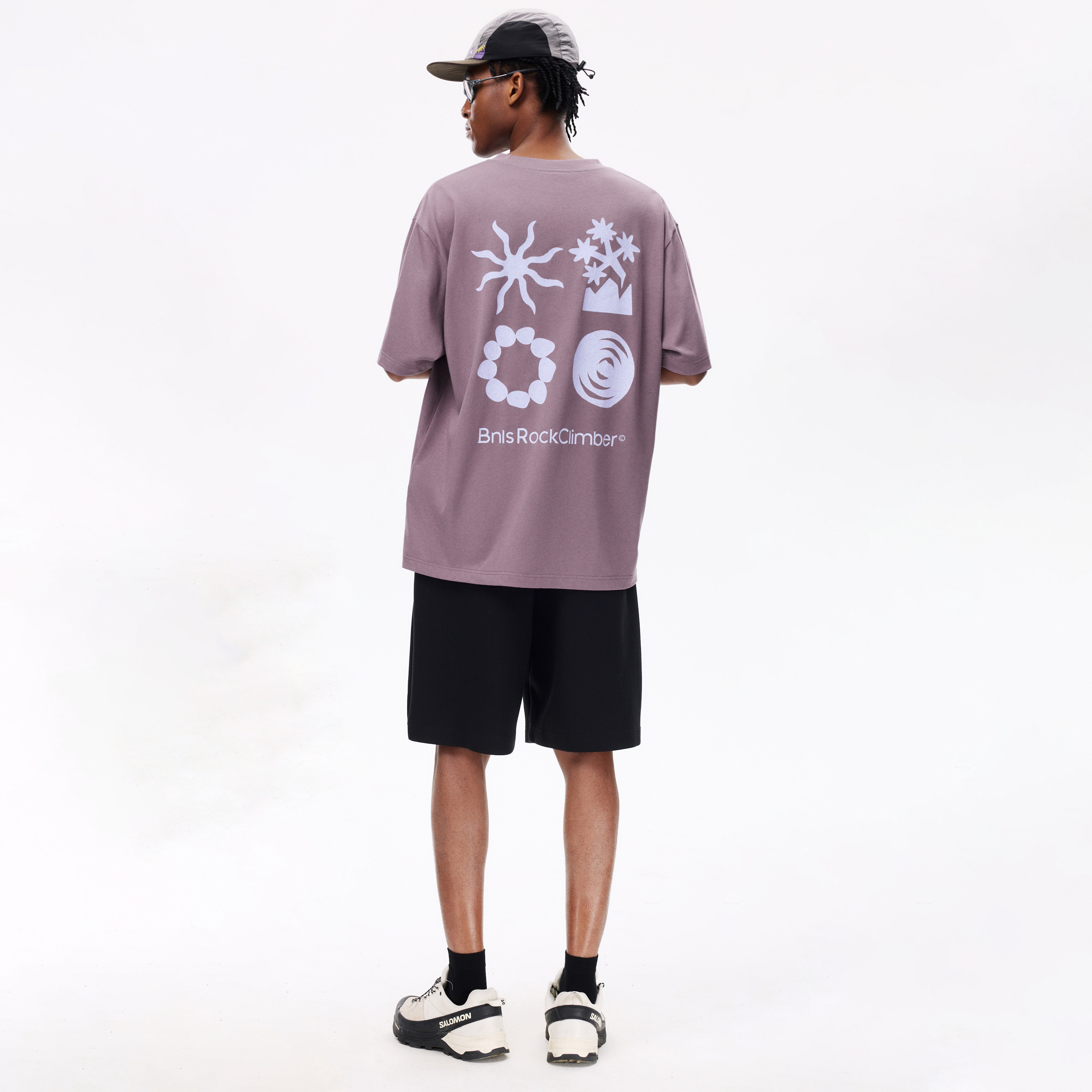 Boneless Outdoor Sports and Leisure T-Shirt 'Purple'