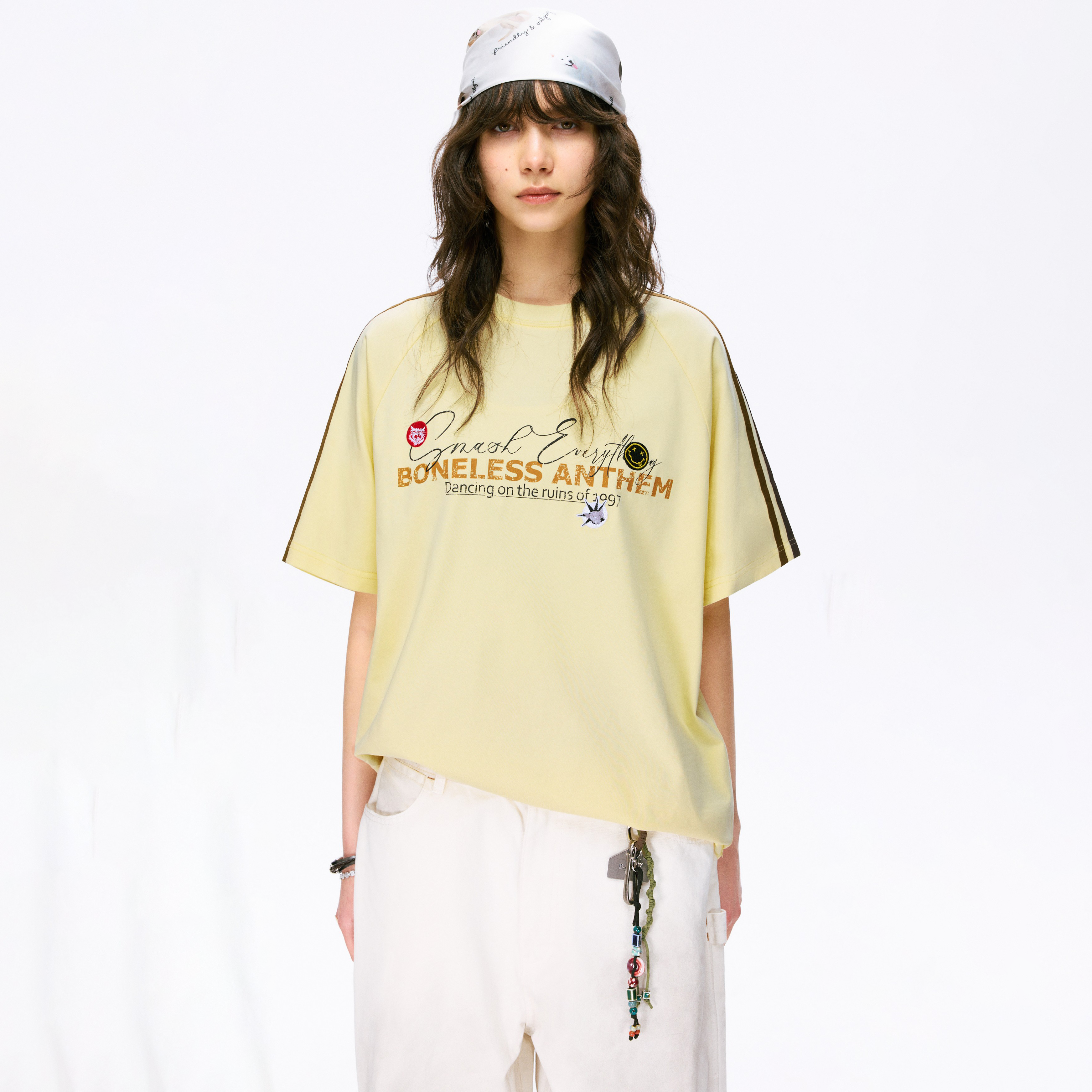Boneless Punk Spirit T-Shirt 'Lemon Yellow'