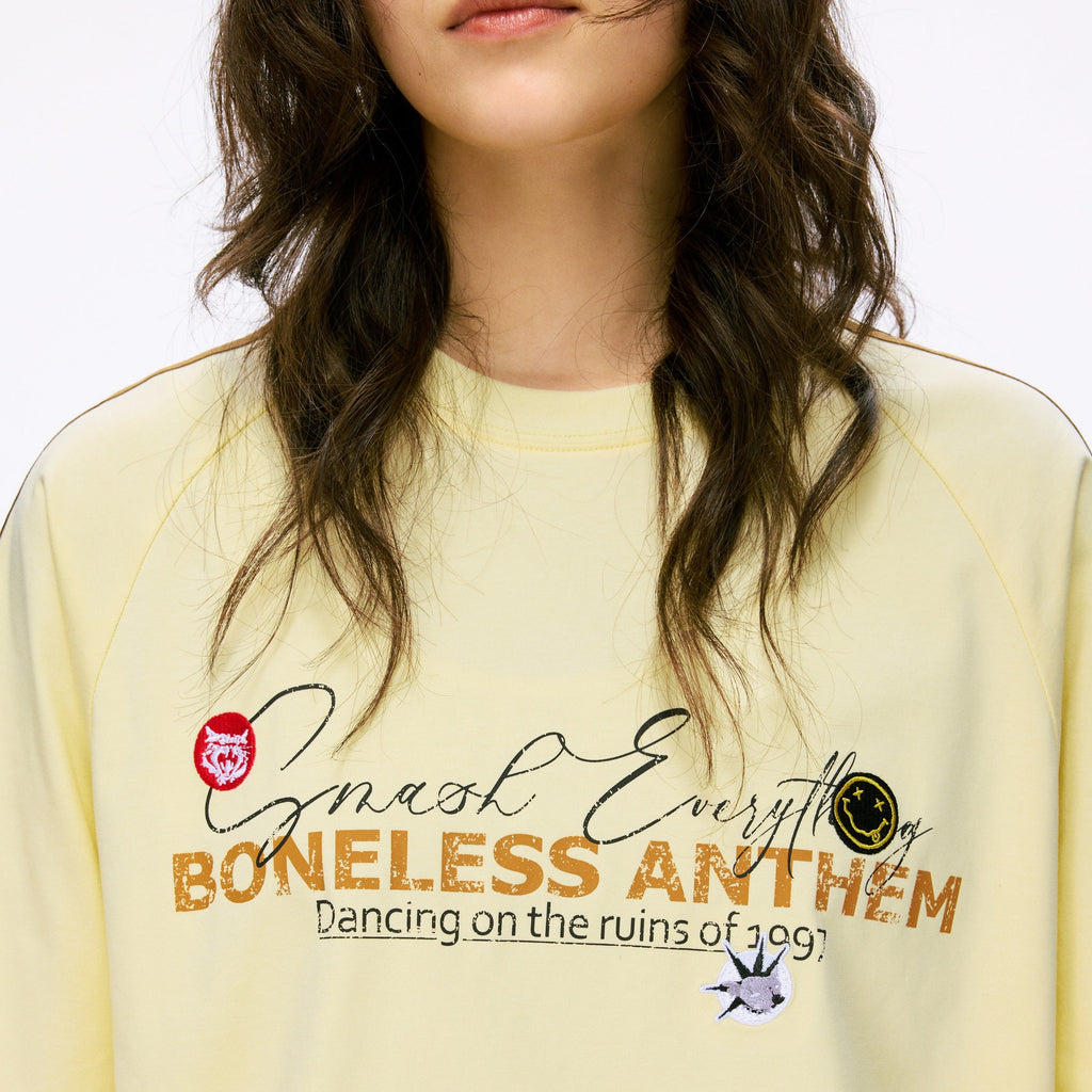 Boneless Punk Spirit T-Shirt 'Lemon Yellow'
