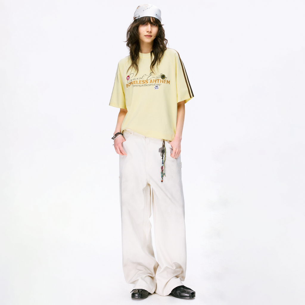 Boneless Punk Spirit T-Shirt 'Lemon Yellow'