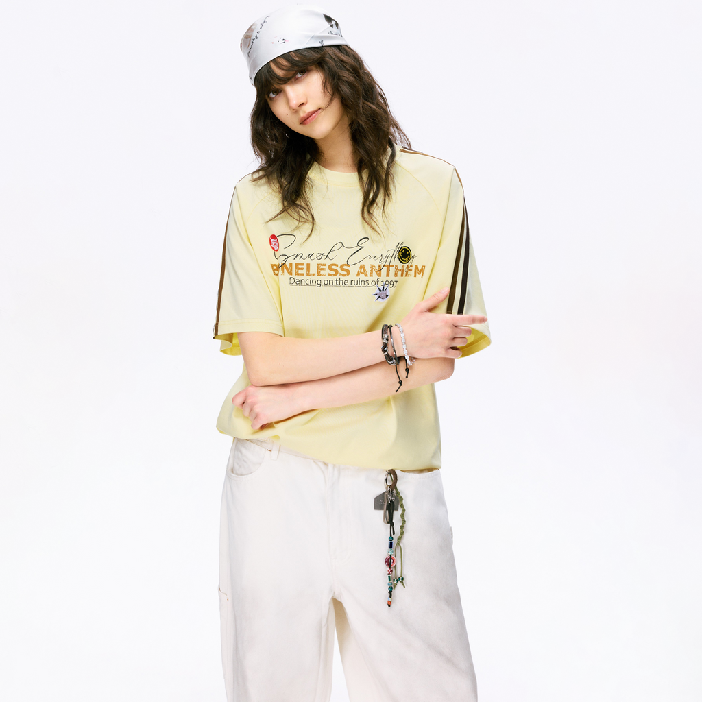 Boneless Punk Spirit T-Shirt 'Lemon Yellow'