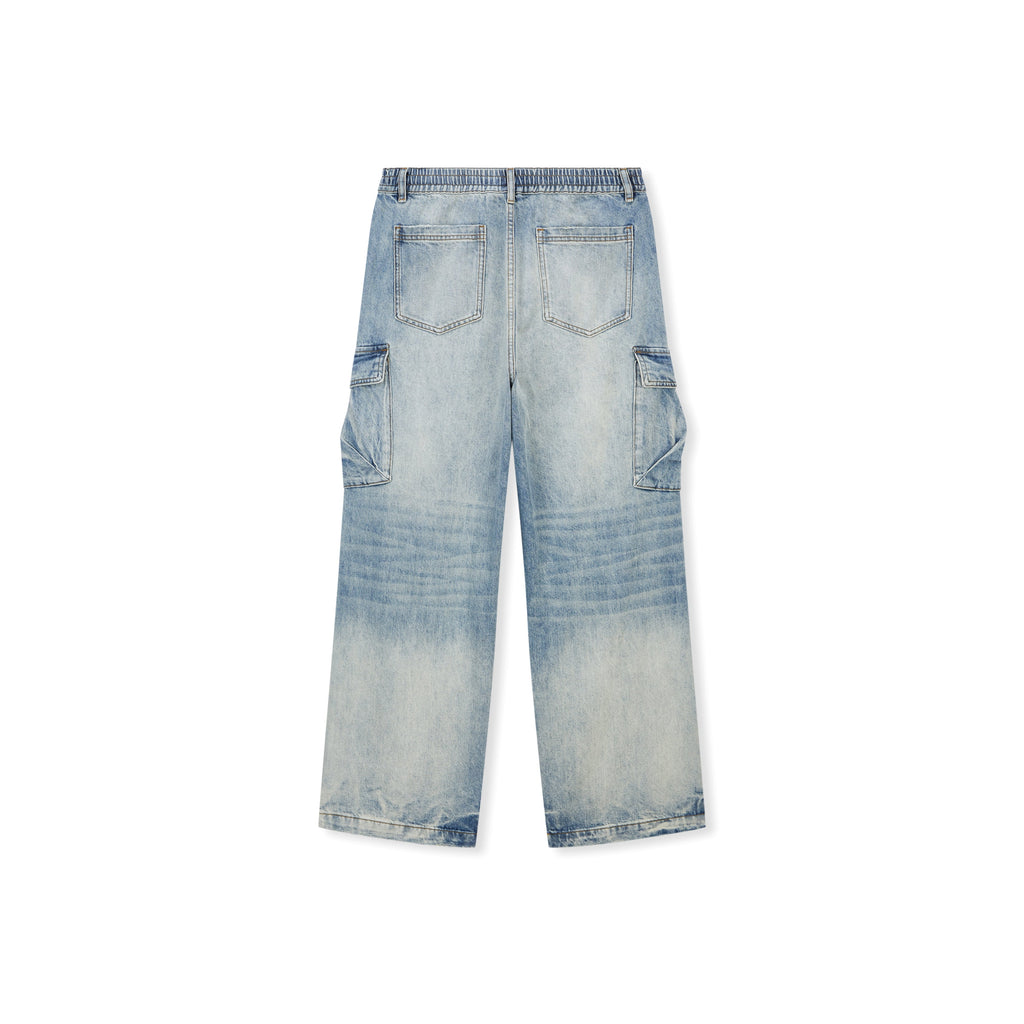 Boneless Parachute Denim Pants 'Blue'