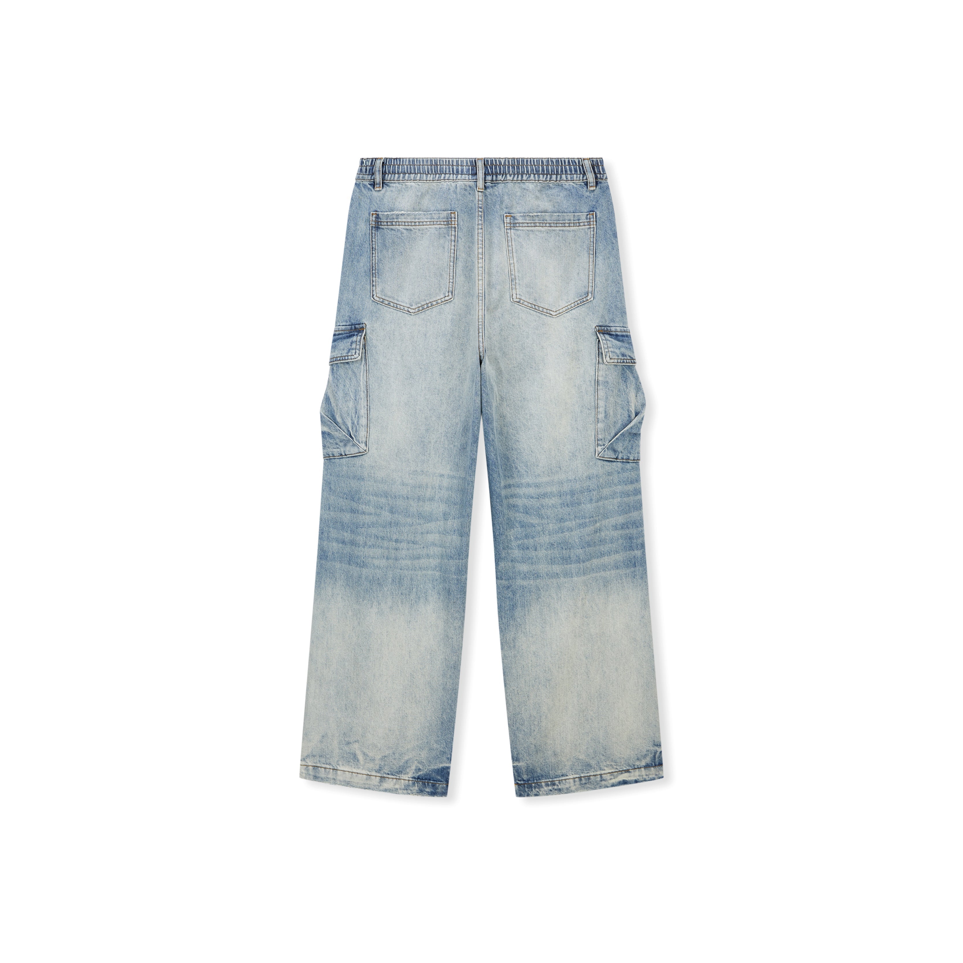 Boneless Parachute Denim Pants 'Blue'