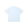 Boneless Calligraphy Print T-Shirt 'Light Blue'