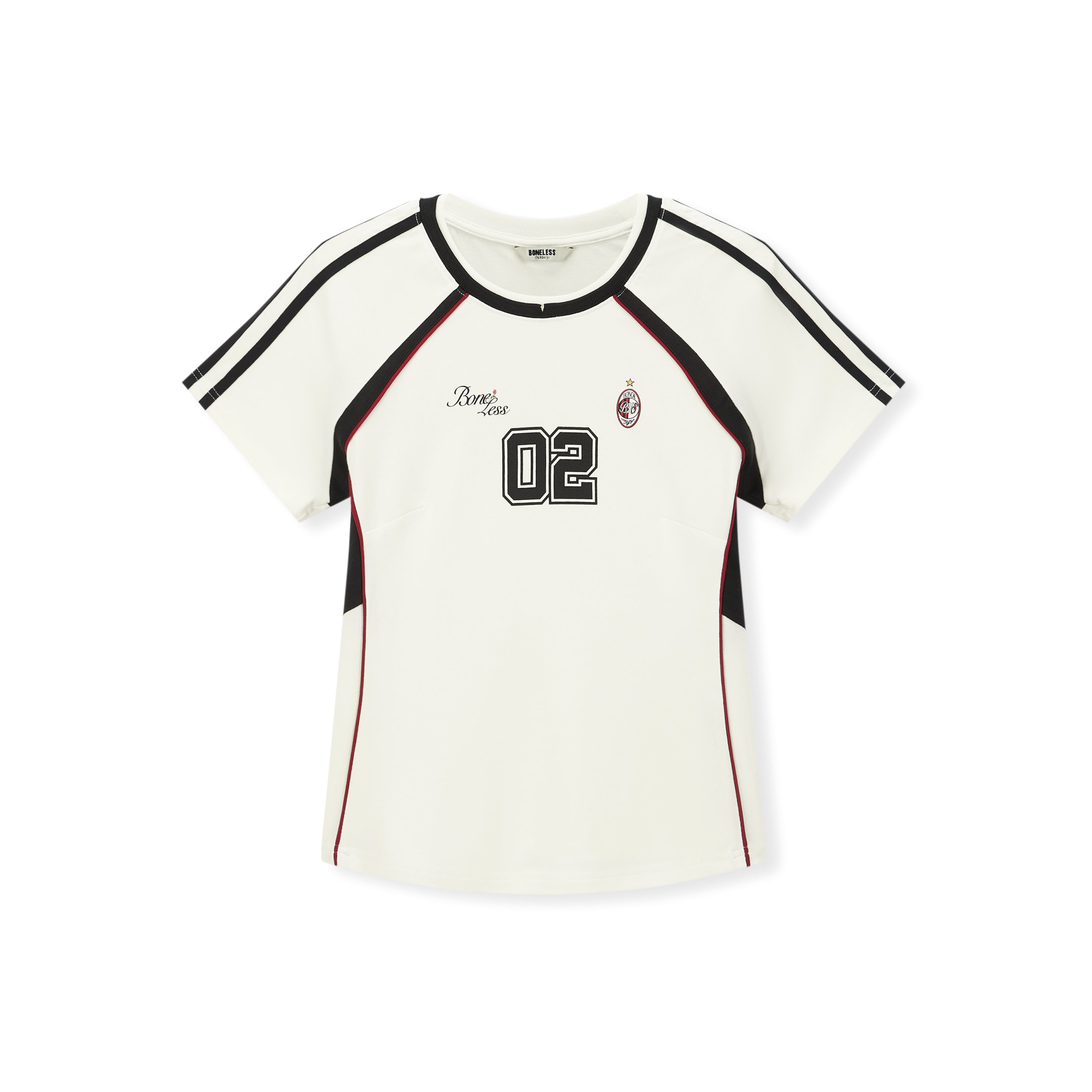 Boneless Slim Fit Sport Graphic T-Shirt 'Cream'