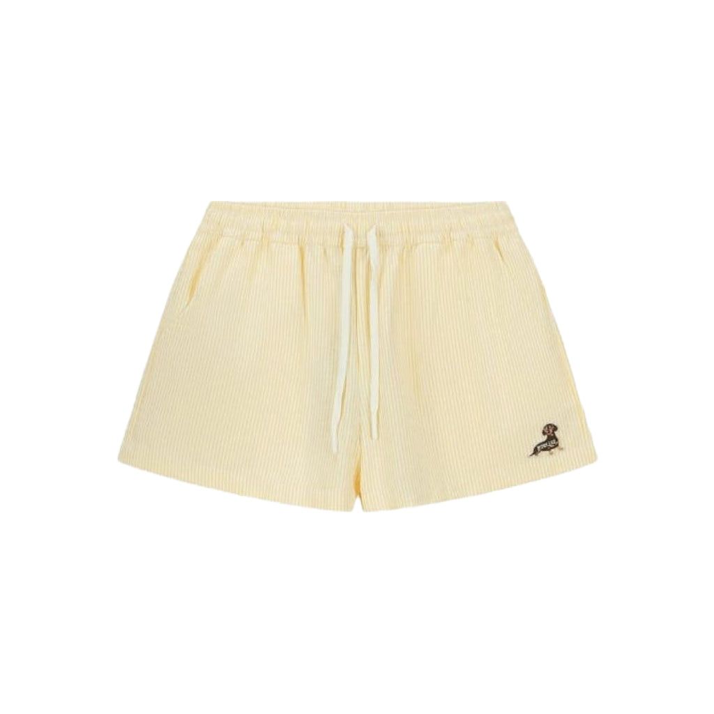 Boneless Striped Casual Shorts 'Light Yellow'