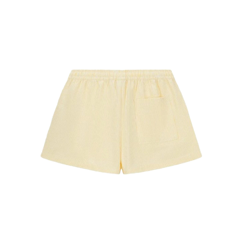 Boneless Striped Casual Shorts 'Light Yellow'