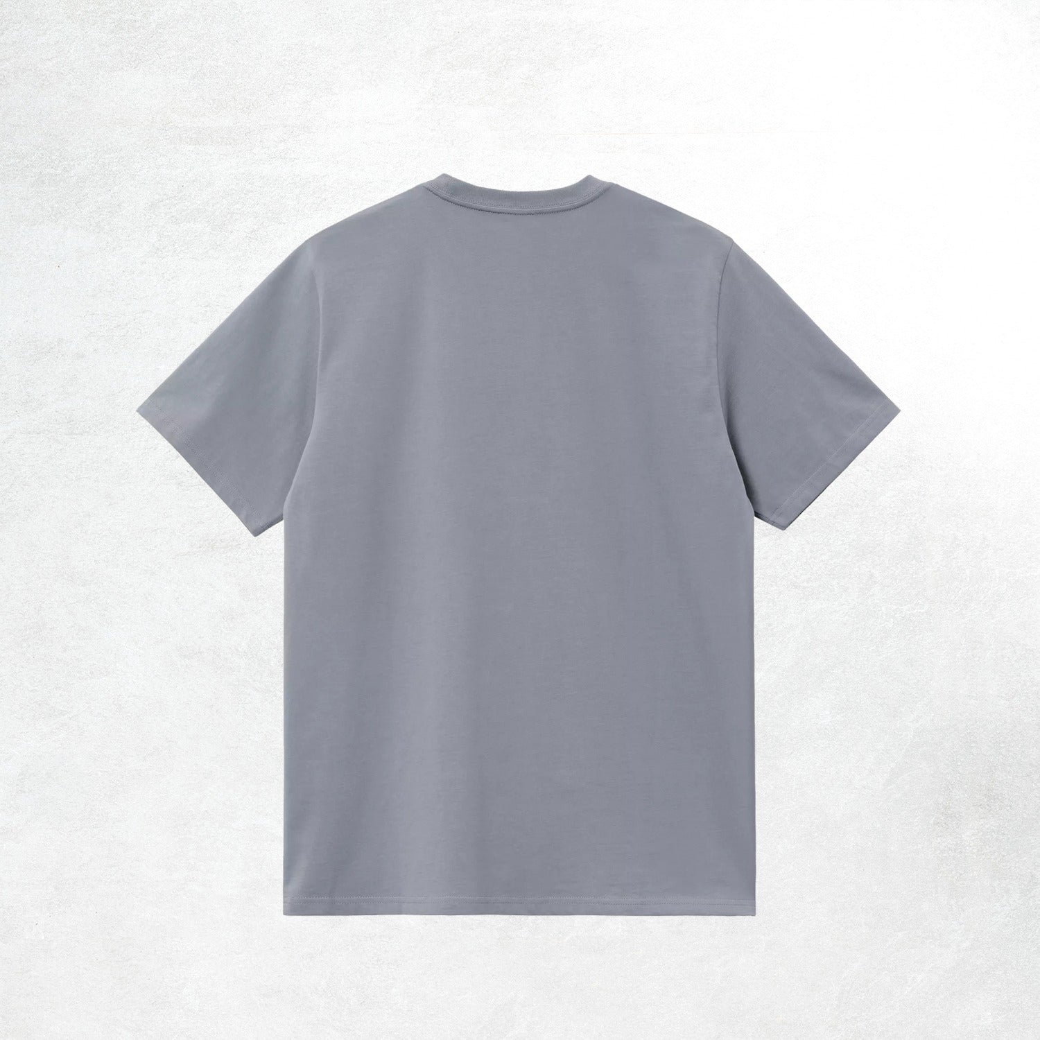 Carhartt WIP S/S American Script T-Shirt: Shady Blue