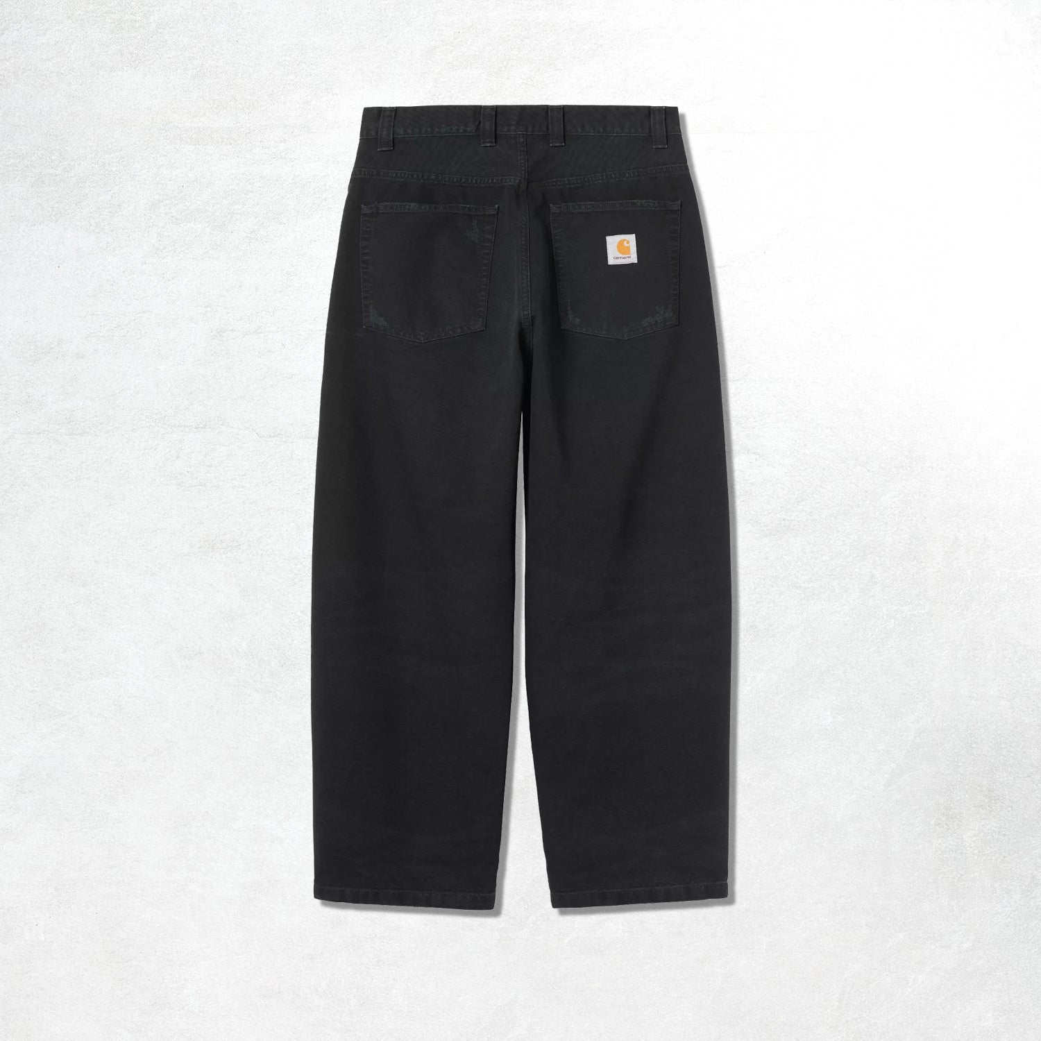 Carhartt WIP Brandon Pant: Black Grind Wash