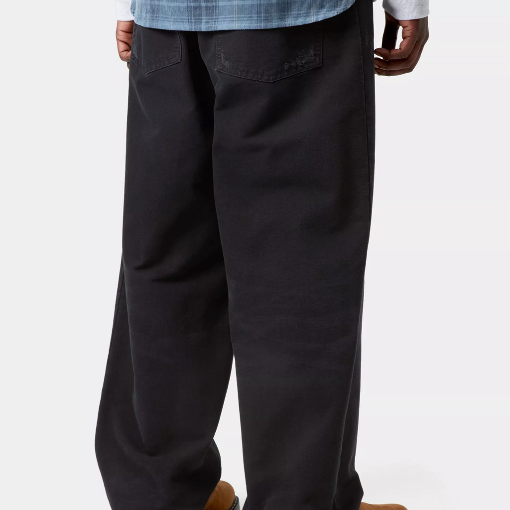 Carhartt WIP Brandon Pant: Black Grind Wash