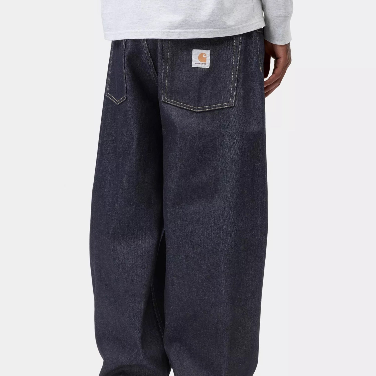 Carhartt WIP Brandon Pant: Blue Rigid