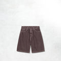 Carhartt WIP Brandon Short: Shale stone dyed