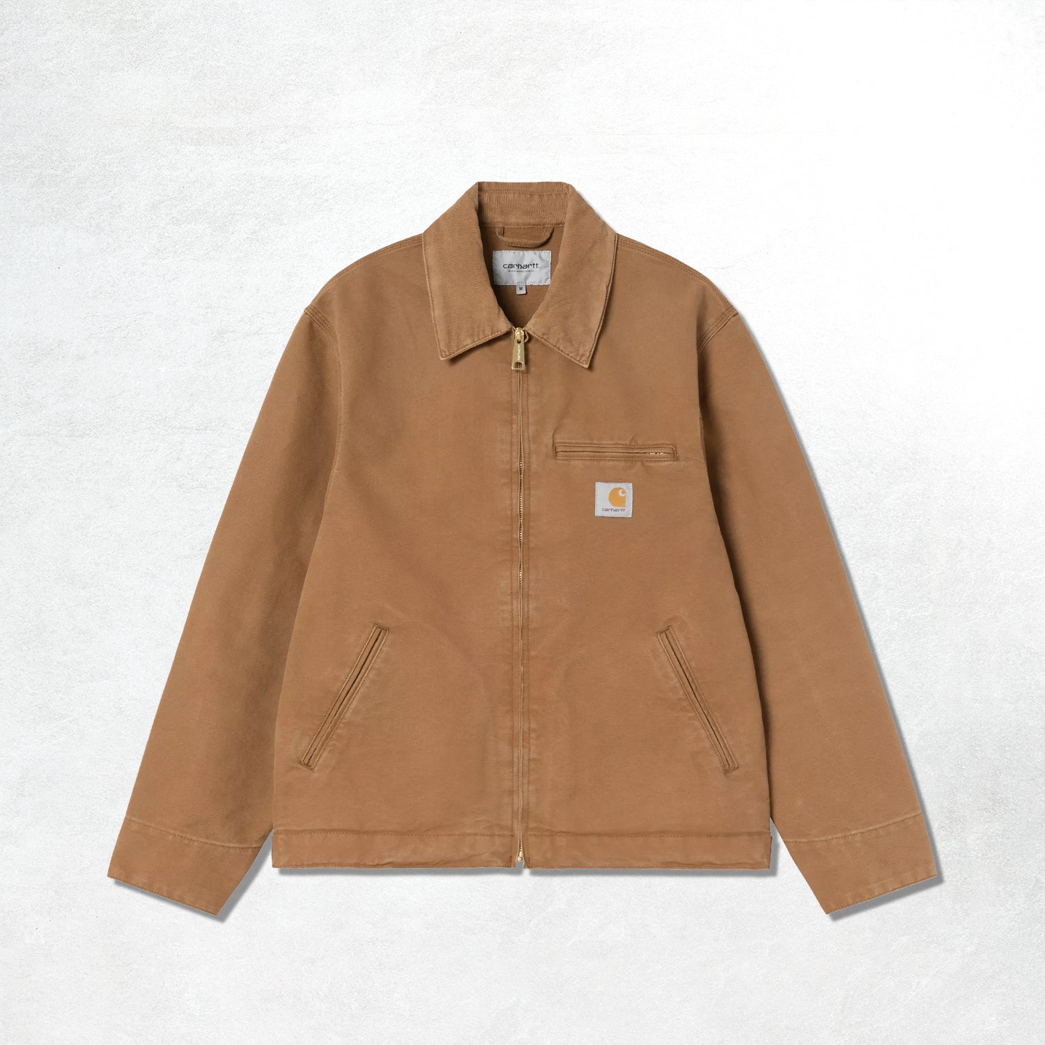 Carhartt WIP Detroit Jacket : Hamilton Brown / Hamilton, Stone Washed Canvas