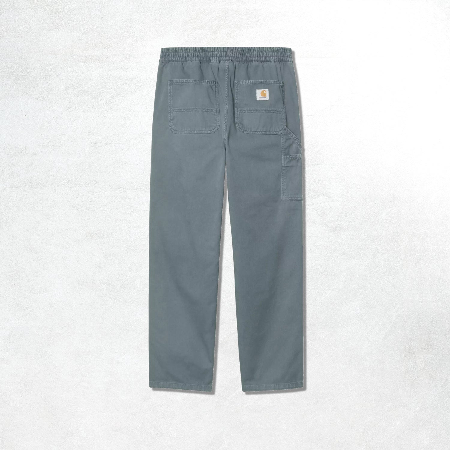 Carhartt WIP Flint Pant: Cozy Blue Garment Dyed