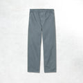 Carhartt WIP Flint Pant: Cozy Blue Garment Dyed