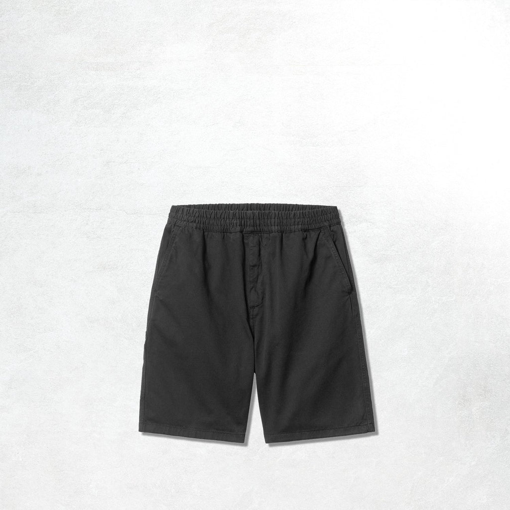 Carhartt WIP Flint Short: Black