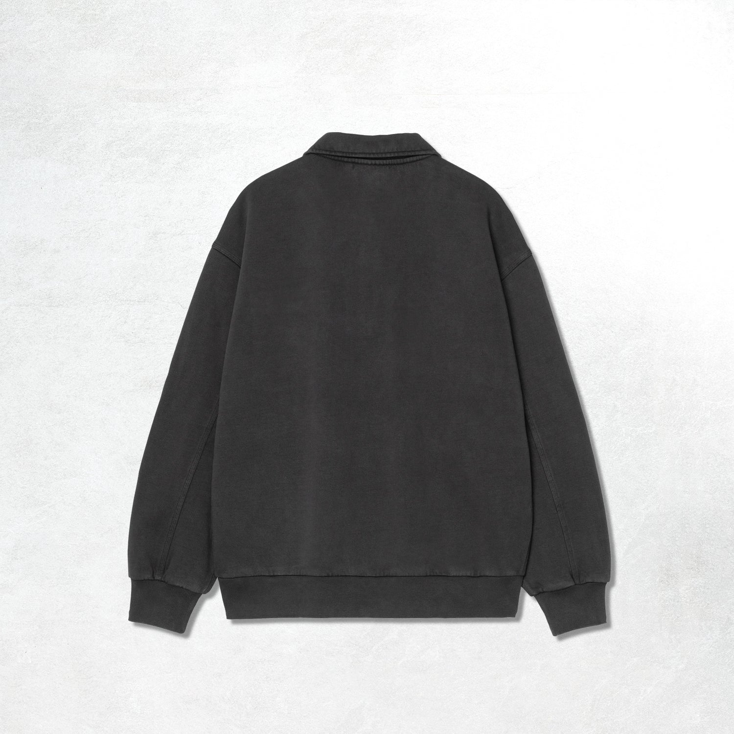 Carhartt WIP Half Zip Detroit Sweat: Black