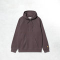 Carhartt WIP Hooded Chase Sweat: Shale / Gold