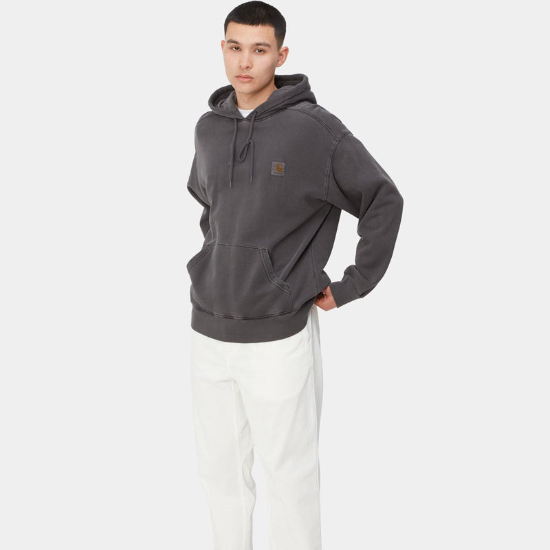 Carhartt WIP Hooded Nelson Sweat: Black