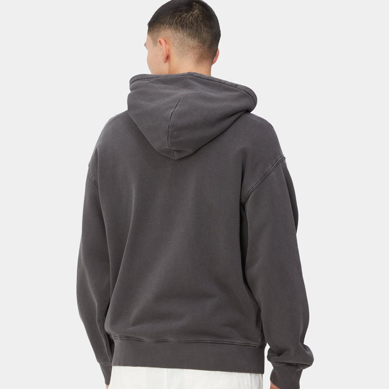 Carhartt WIP Hooded Nelson Sweat: Black