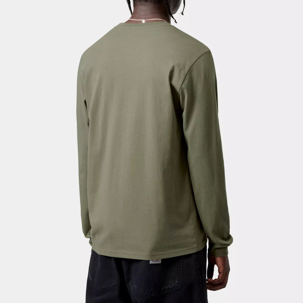 Carhartt WIP L/S Pocket T-Shirt: Leaf