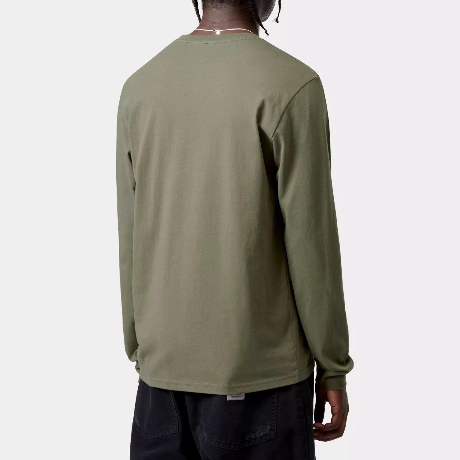 Carhartt WIP L/S Pocket T-Shirt: Leaf